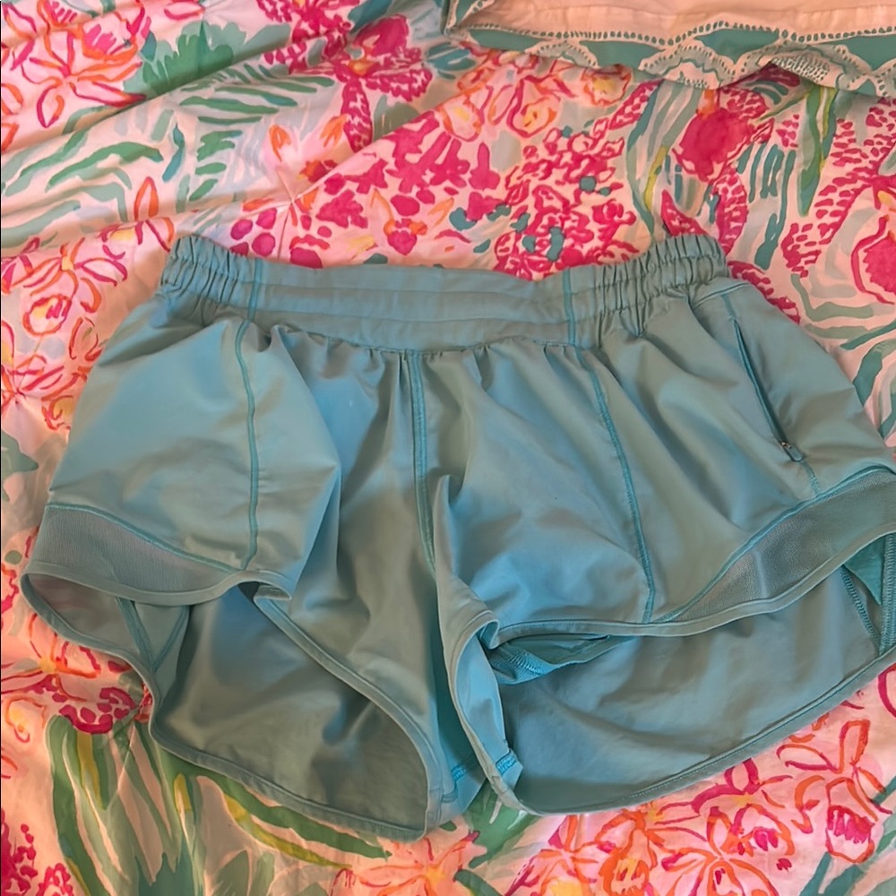 Women's Blue Athletic Shorts